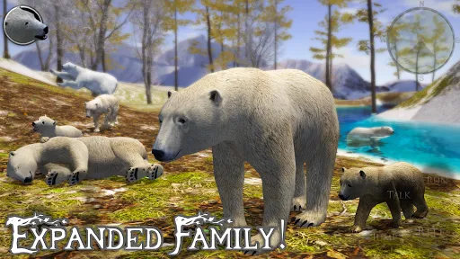 ภาพหน้าจอของ Polar Bear Simulator 2