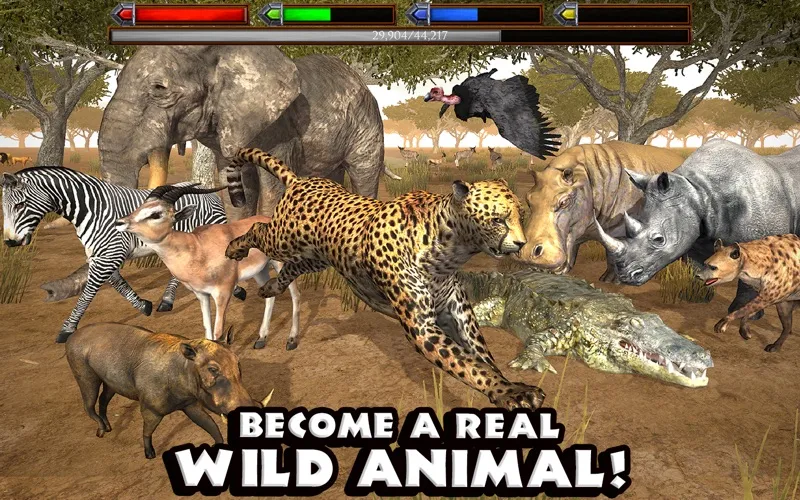 Capturas de tela do Ultimate Savanna Simulator