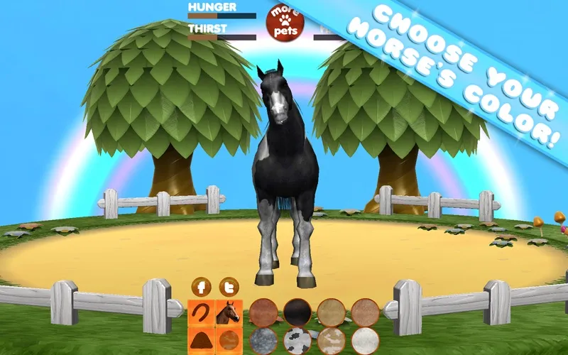 Ảnh chụp màn hình của Virtual Pet Horse