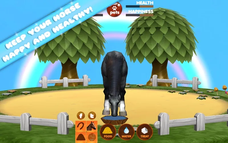 Ảnh chụp màn hình của Virtual Pet Horse