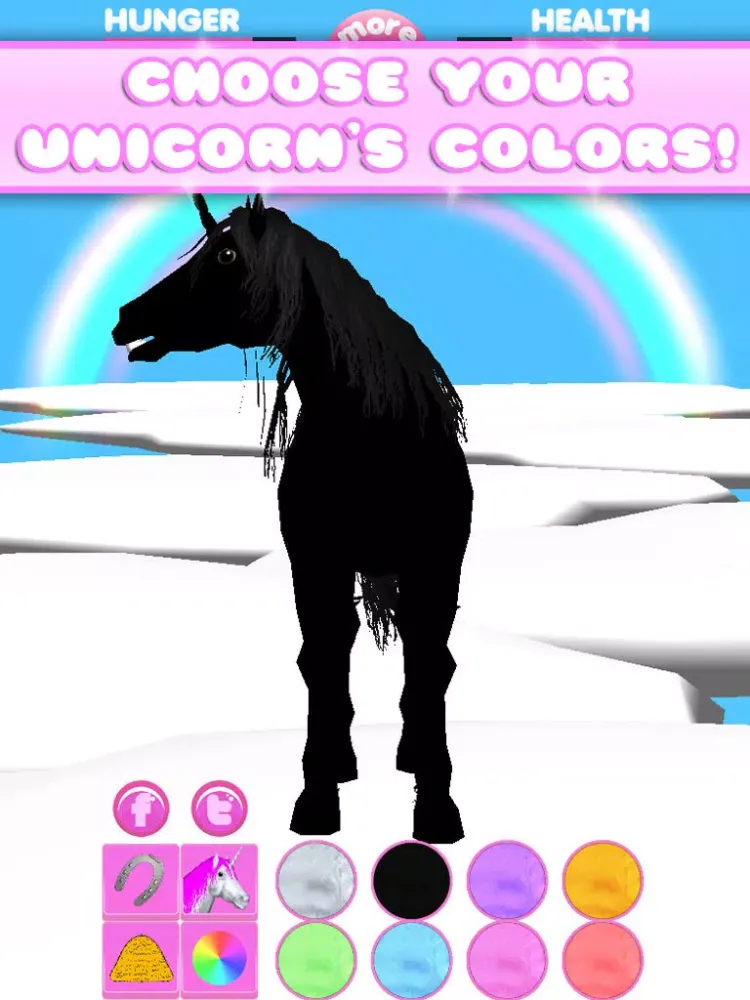 Virtual Pet Unicorn iPad  Screenshots