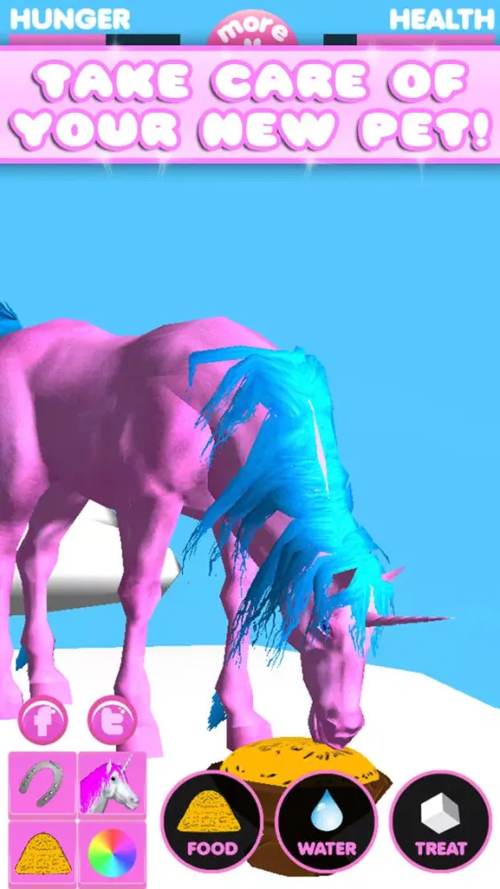 Virtual Pet Unicorn Screenshots