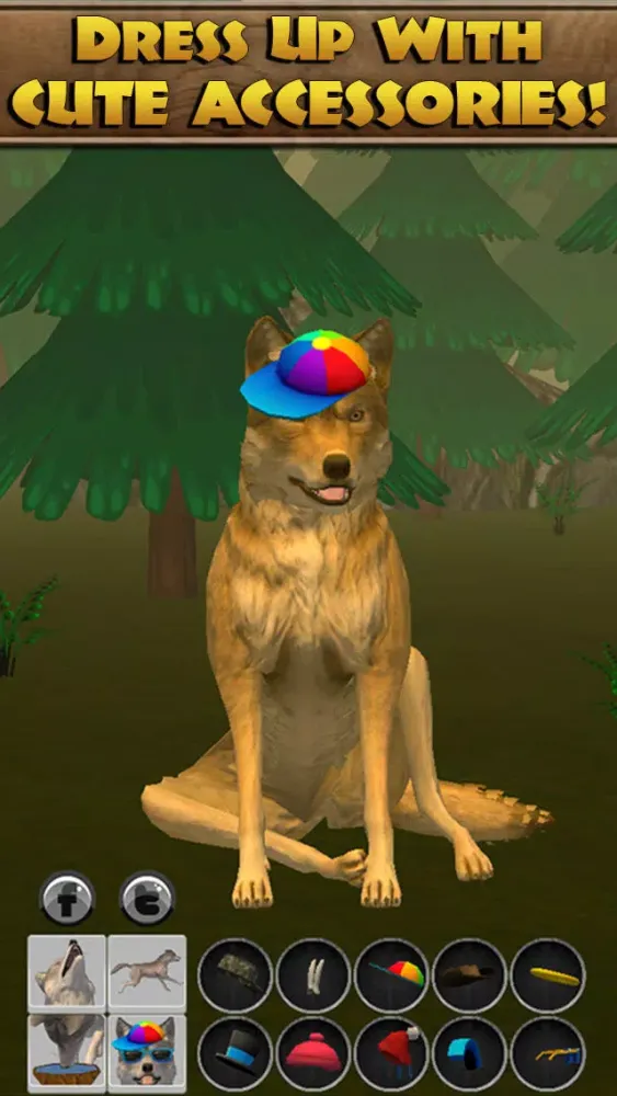 Virtual Pet Wolf Screenshots