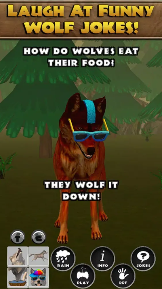 Virtual Pet Wolf Screenshots