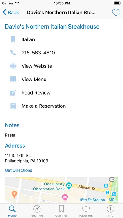 Screenshot di Gluten Free Philly