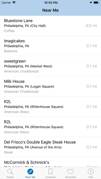Screenshot di Gluten Free Philly