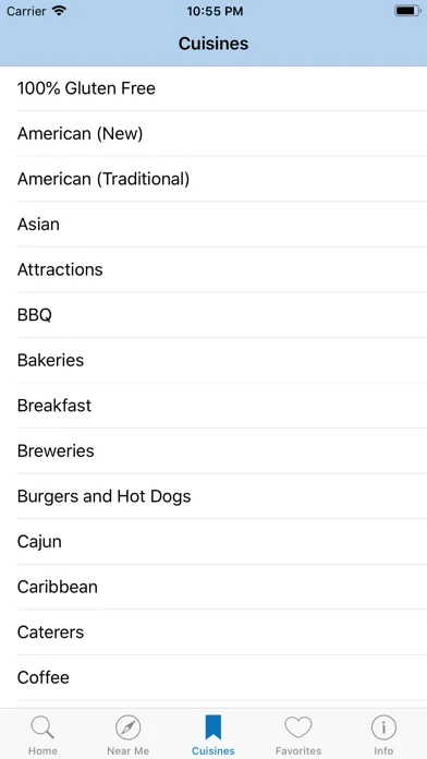 Screenshot di Gluten Free Philly