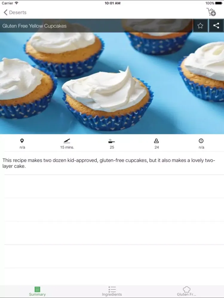 Gluten Free Recipes - Organised Recipes by Entry, Main Course and Deserts iPad  স্ক্রিনশট
