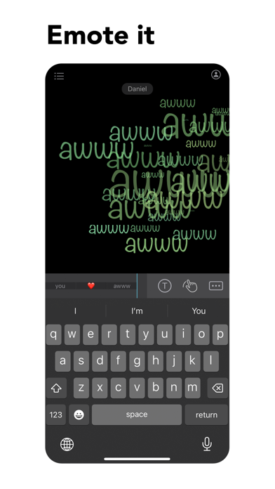 Jest Chat سکرین شاٹس