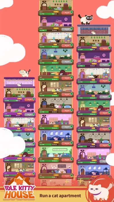 Idle Kitty House Screenshots