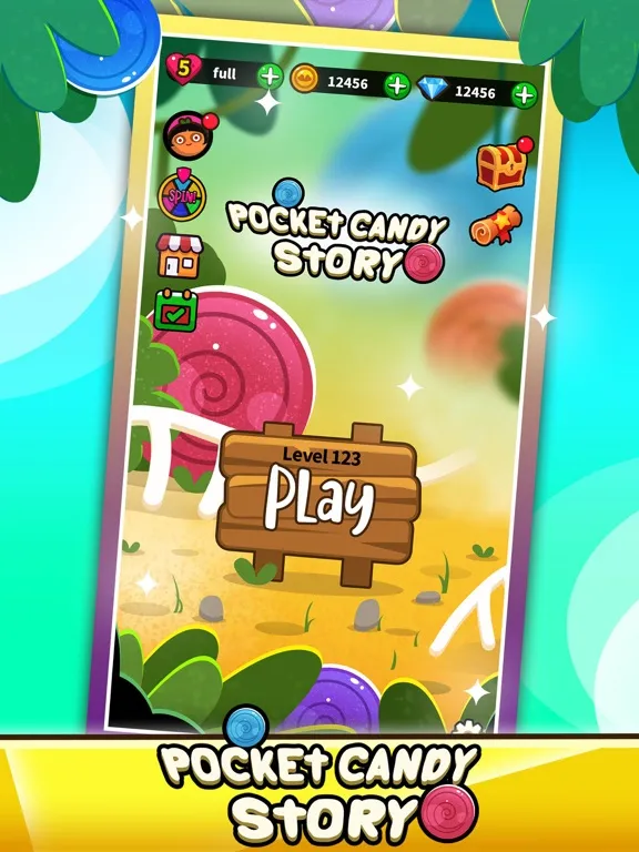 Скриншоты Pocket Candy Story iPad 