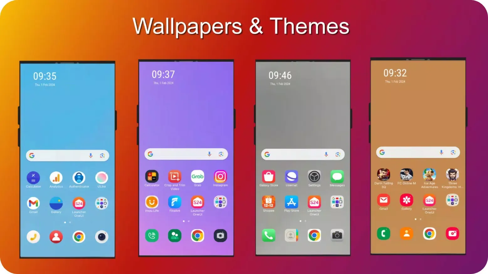 Launcher One Ui Home Screen Screenshots