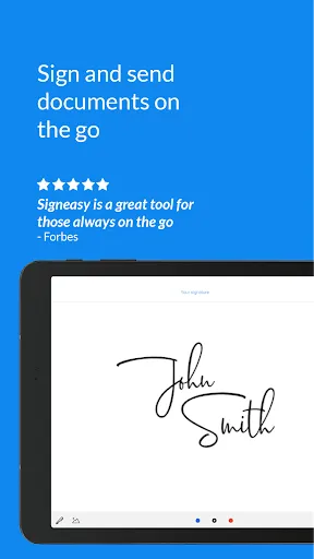 Signeasy | Sign and Fill Docs應用截圖