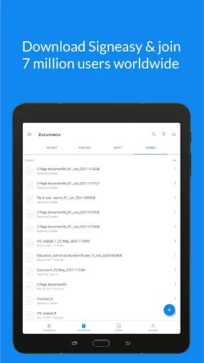 Signeasy | Sign and Fill Docs應用截圖