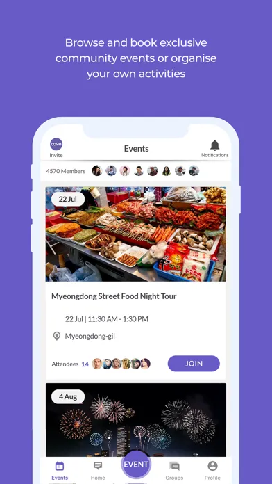 تصاویر Cove Korea: Tenant App