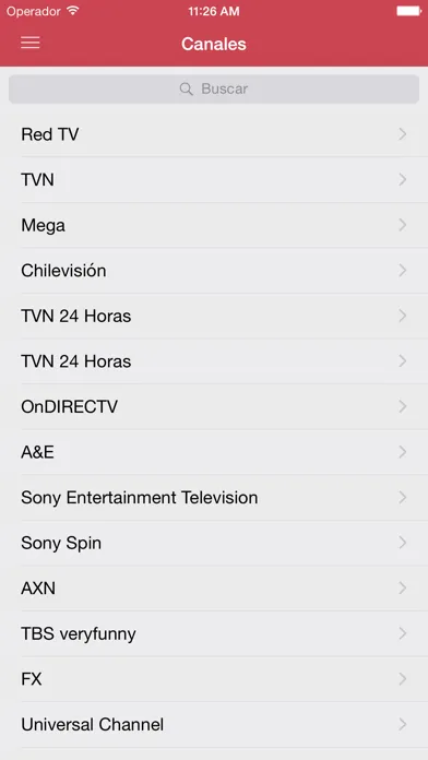 Screenshot di Televisión Chilena Gratis