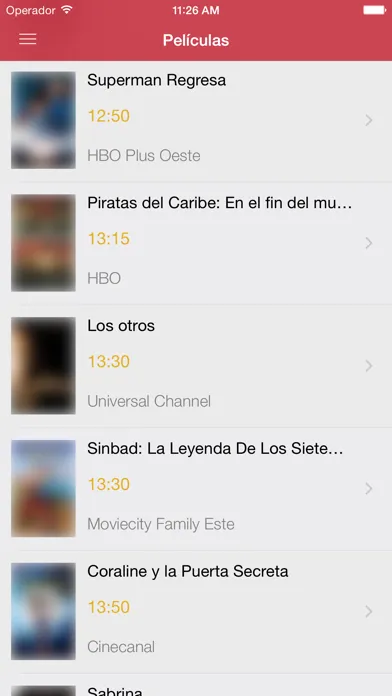 Screenshot di Televisión Chilena Gratis