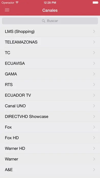 Televisión Ecuatoriana Guía स्क्रीनशॉट