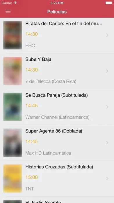 Screenshot di Televisión Hondureña