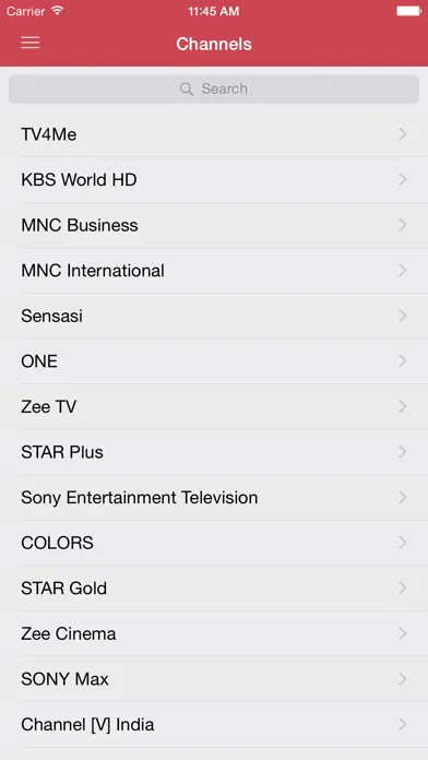 ภาพหน้าจอของ Singaporean Television Free