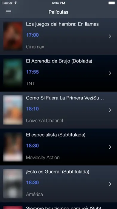 Capturas de pantalla de La Tele Perú PE