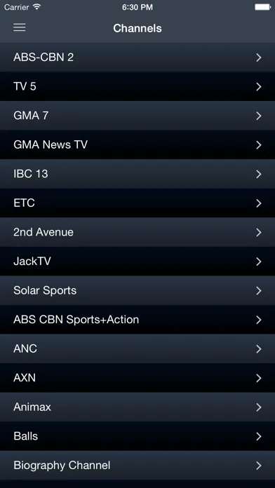 Скриншоты Pilipinas TV Guide
