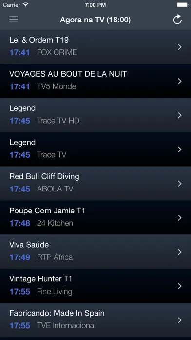 ภาพหน้าจอของ Televisão do Portugal