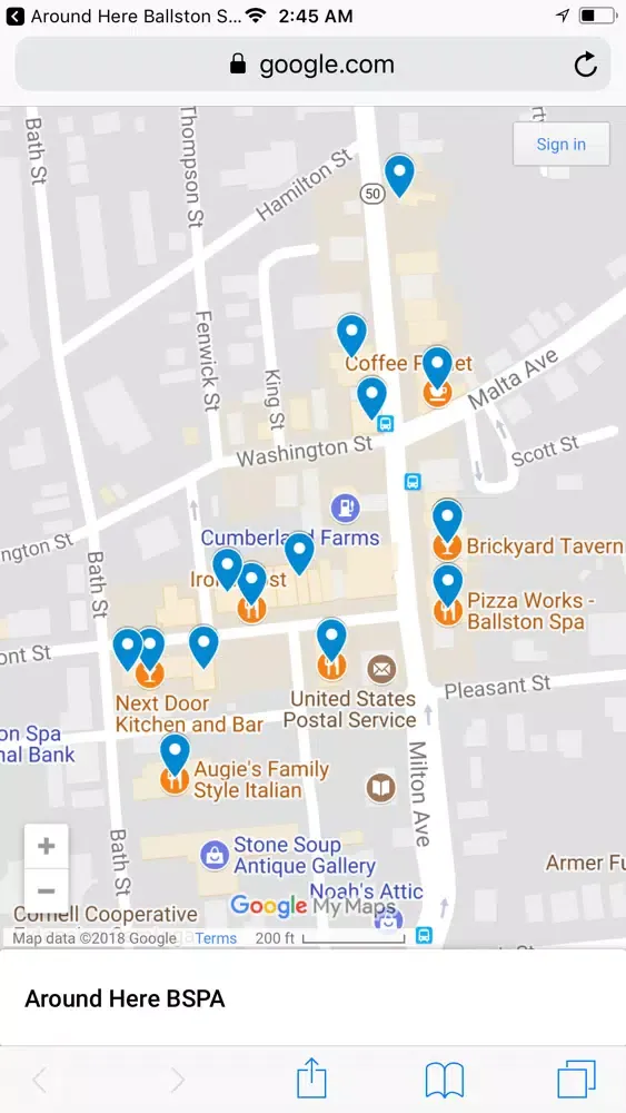 Capturas de pantalla de Around Here Ballston Spa