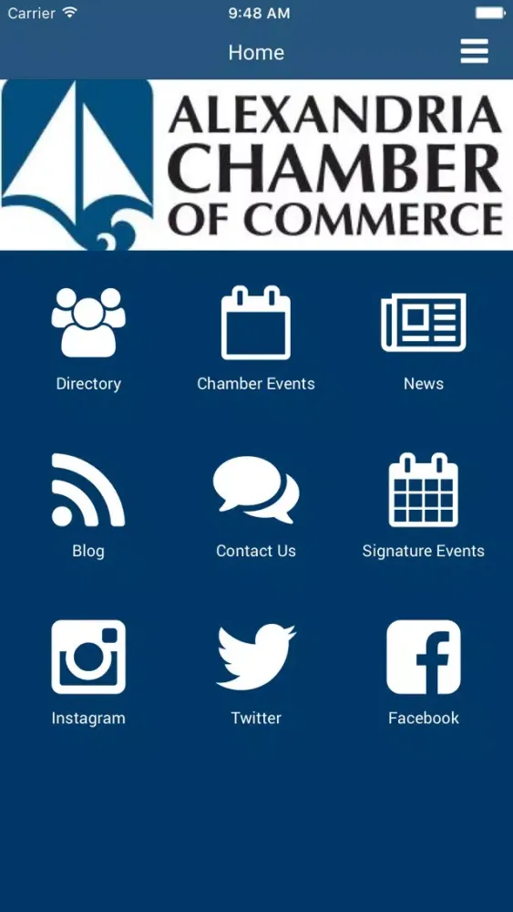 Alexandria Chamber of Commerce 스크린샷