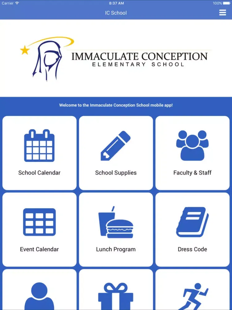 تصاویر Immaculate Conception School iPad 