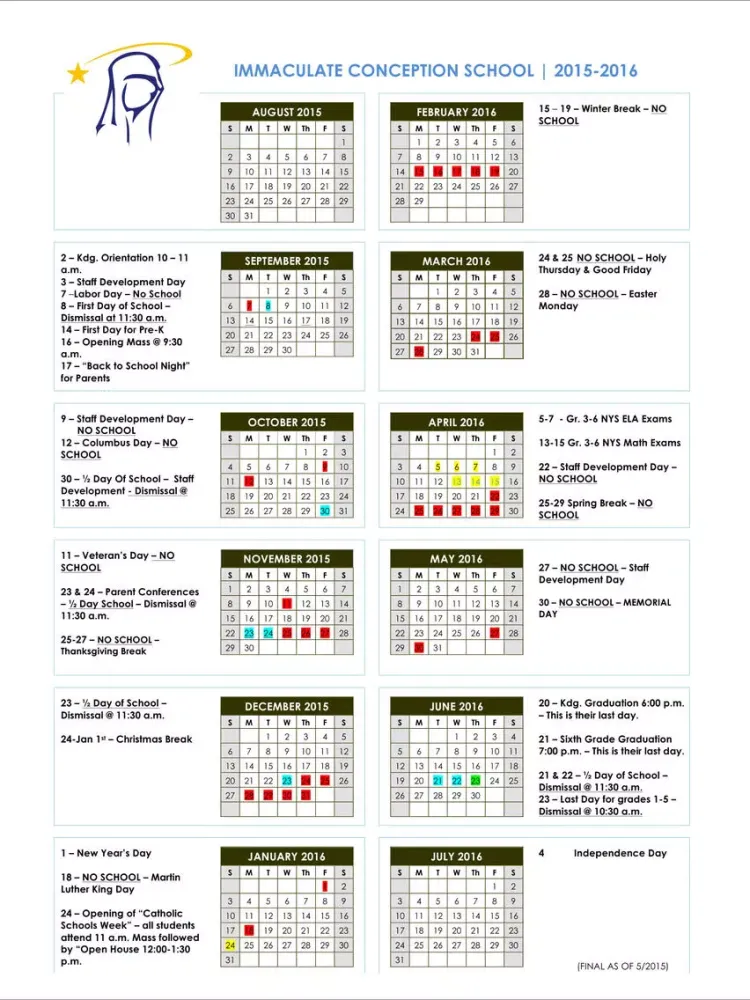 تصاویر Immaculate Conception School iPad 