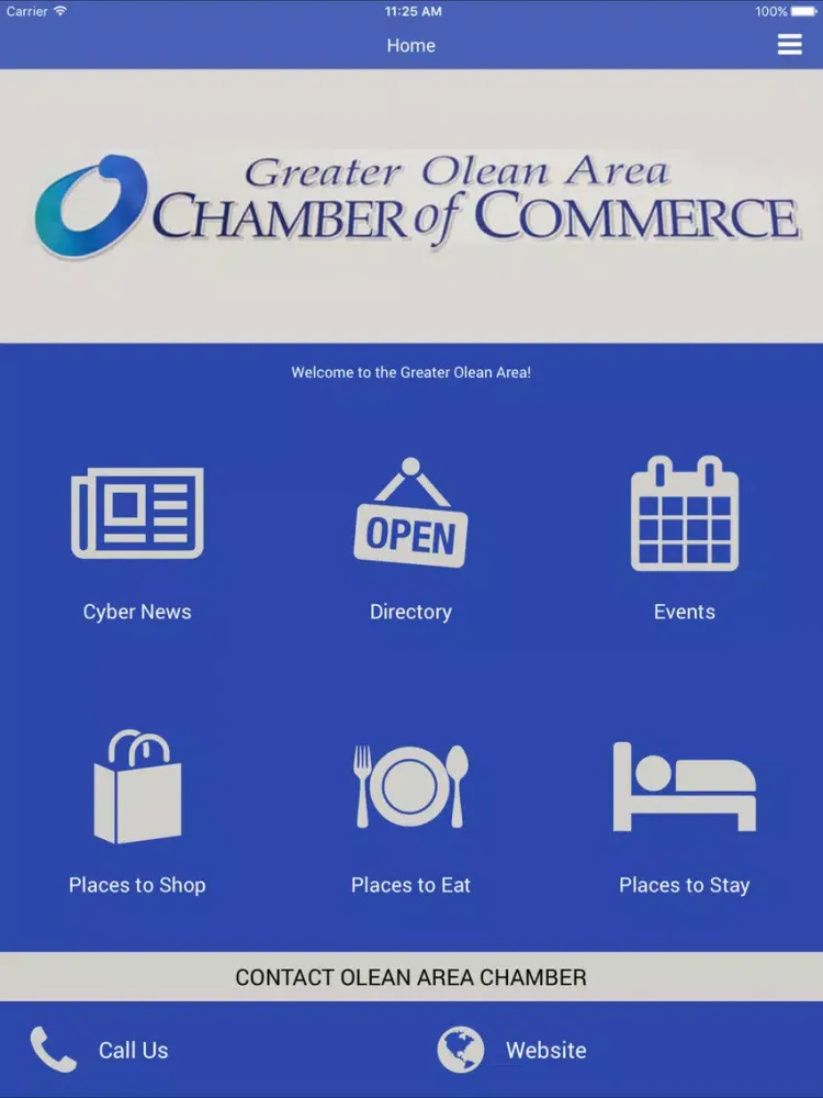 Capturas de pantalla de Greater Olean Area Chamber of Commerce iPad 
