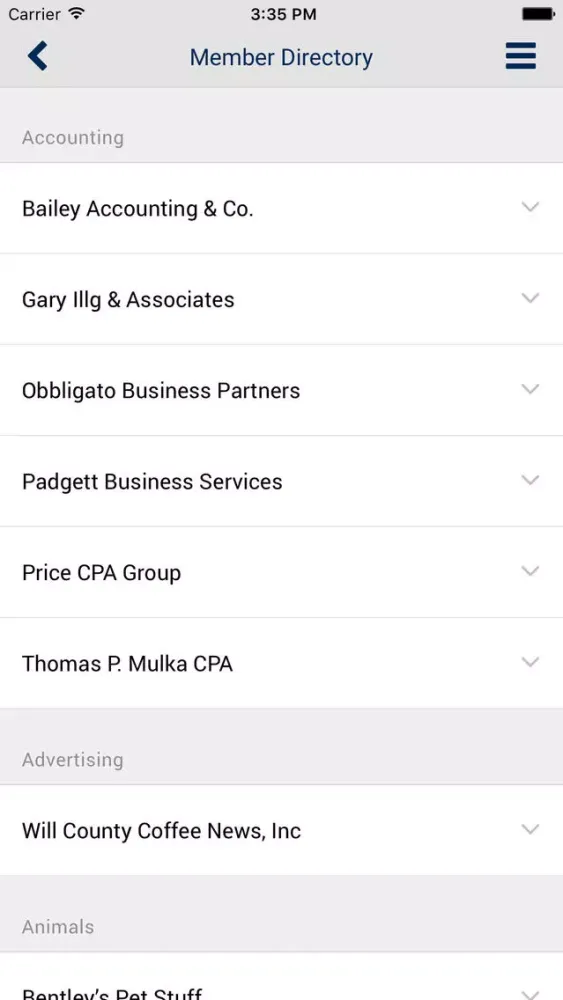 Скриншоты Oswego Chamber of Commerce