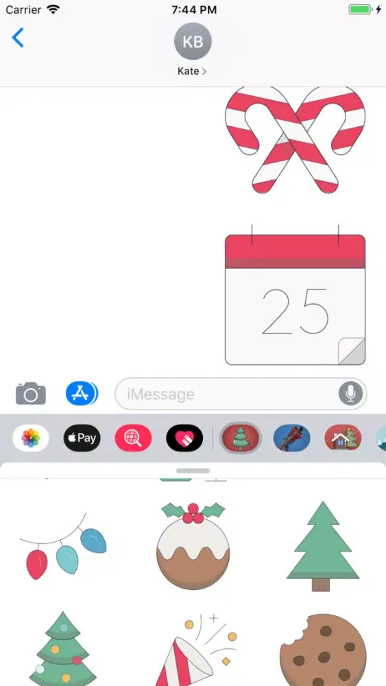 Zrzuty ekranu 200+ Christmas Stickers