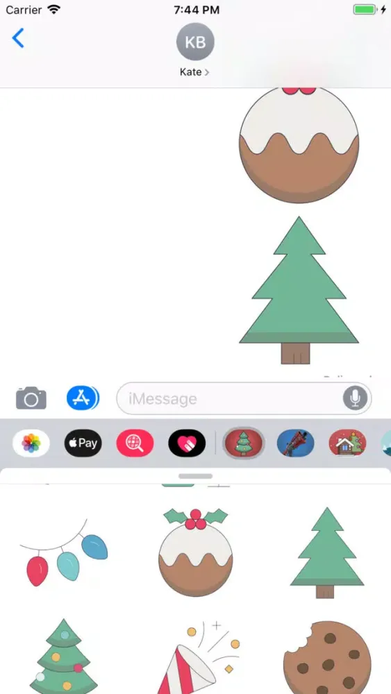 Zrzuty ekranu 200+ Christmas Stickers