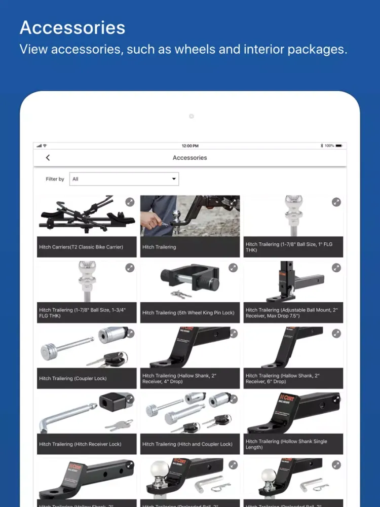 GM - Dealer SalesAssistant iPad  Screenshots