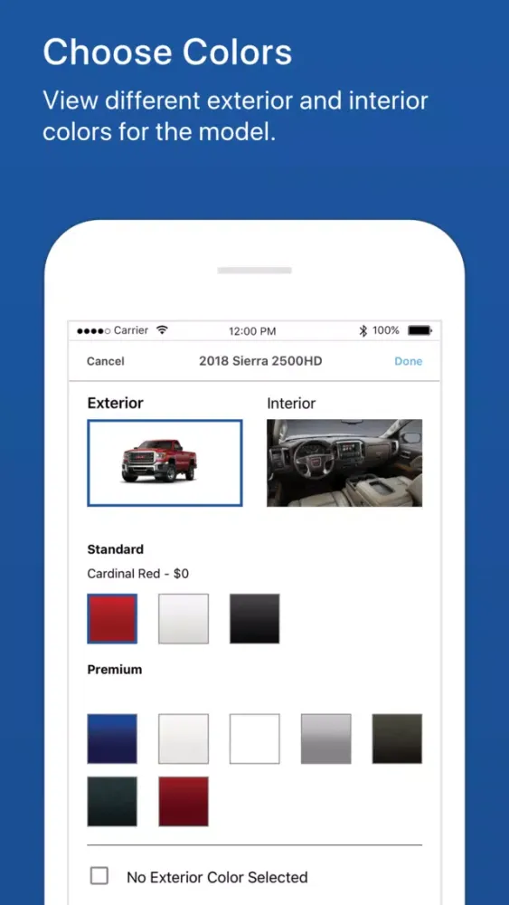 GM - Dealer SalesAssistant Screenshots