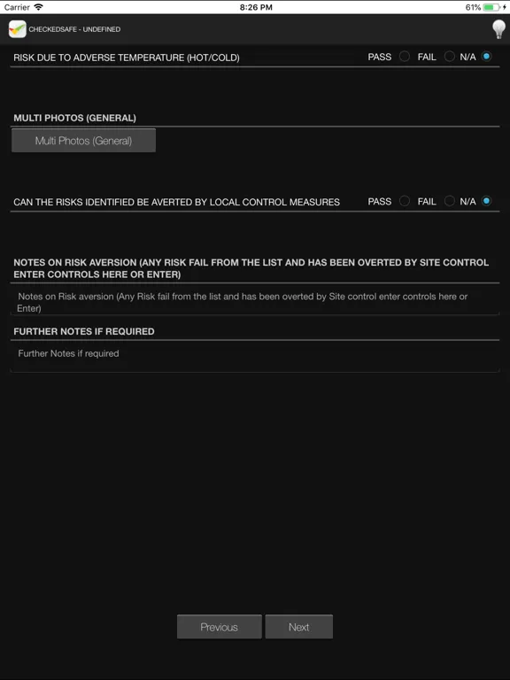 CheckedSafe iPad  Screenshots