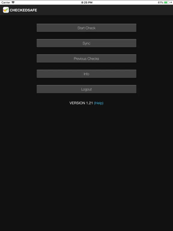 CheckedSafe iPad  Screenshots