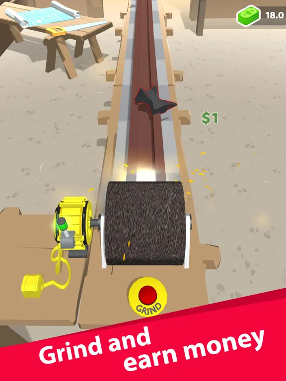 Grinder Master 3D iPad 应用截图