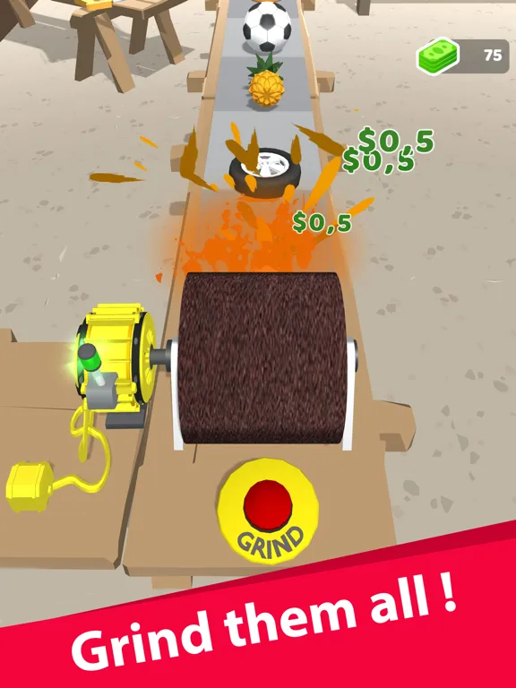 Grinder Master 3D iPad 应用截图