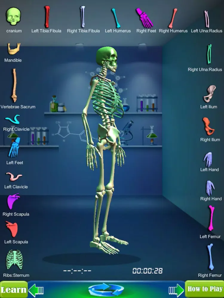 تصاویر GM4L Skeleton Bone Game iPad 