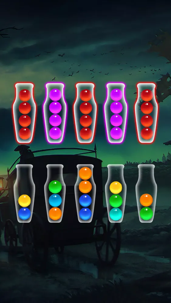 Bubble Sort Color Puzzle Screenshots