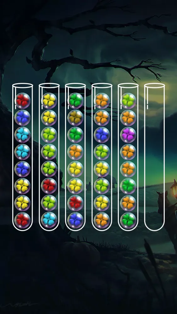 Bubble Sort Color Puzzle Screenshots