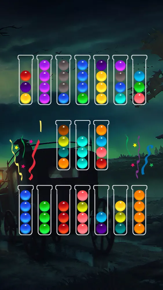 Bubble Sort Color Puzzle Screenshots