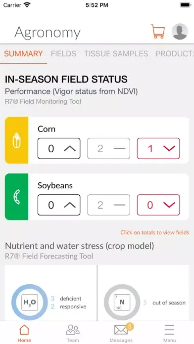 Tangkapan layar CFE Grower Portal