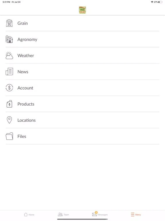First Farmers Agronomy iPad  स्क्रीनशॉट