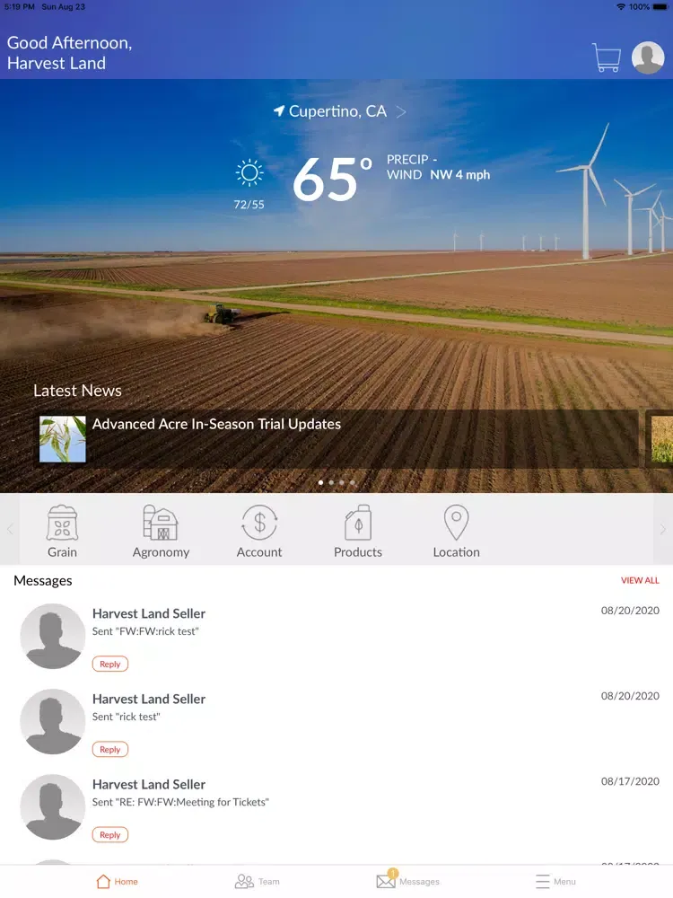 Harvest Land GrowerPro iPad 应用截图