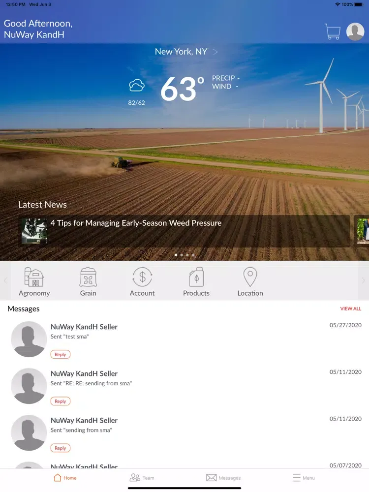 NuWay-K&H Cooperative iPad  Screenshots