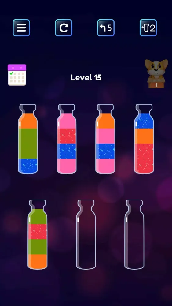 Soda Sort スクリーンショット